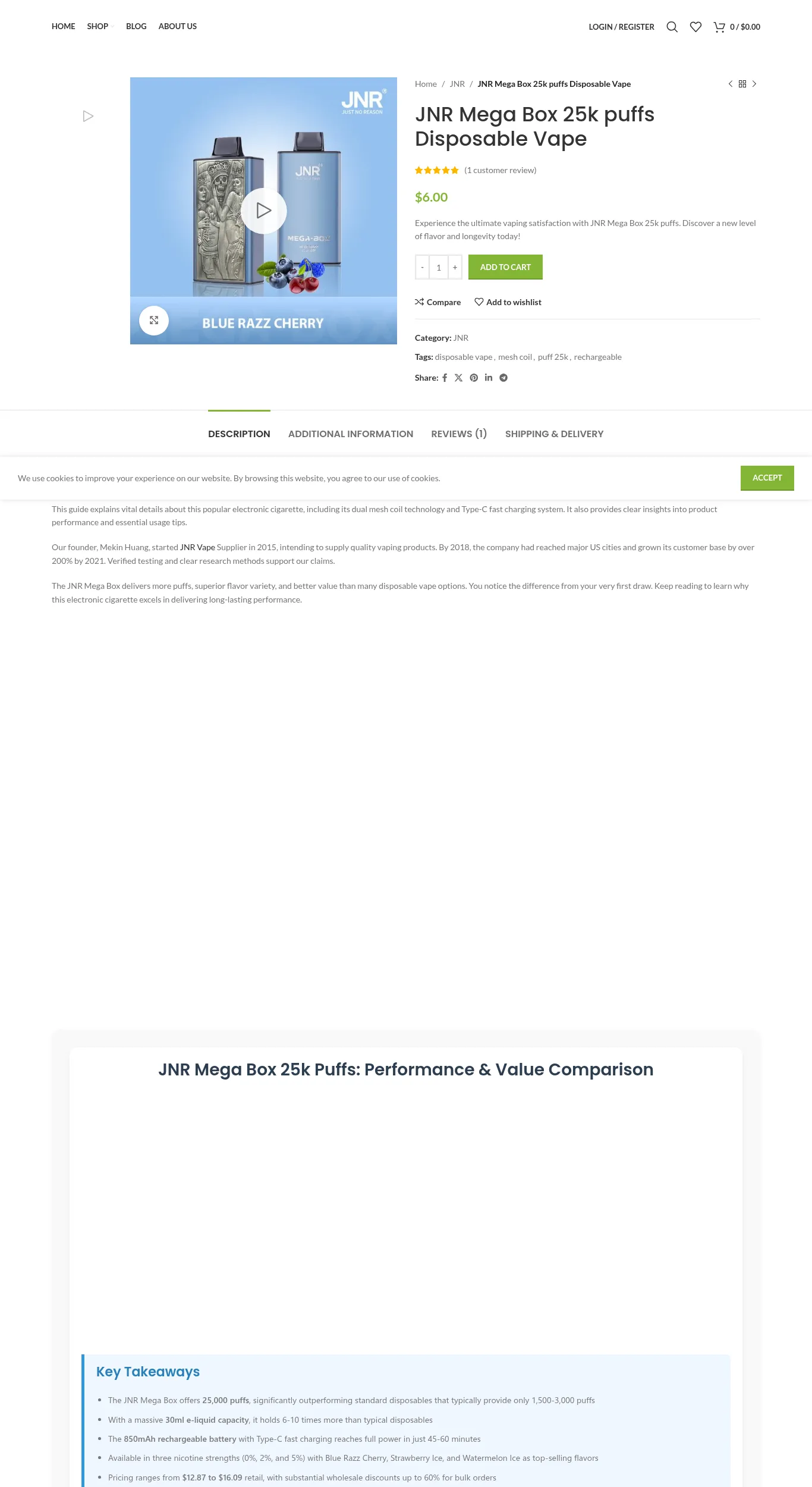 puffjnr.com pricing screenshot