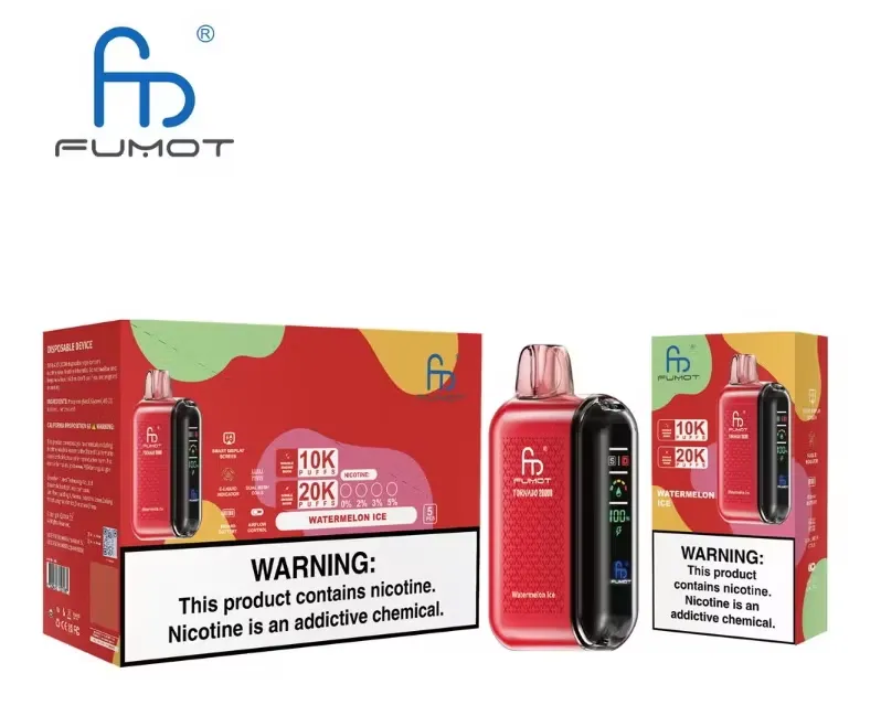 full display screen fumot randm tornado puffs disposable vape factory