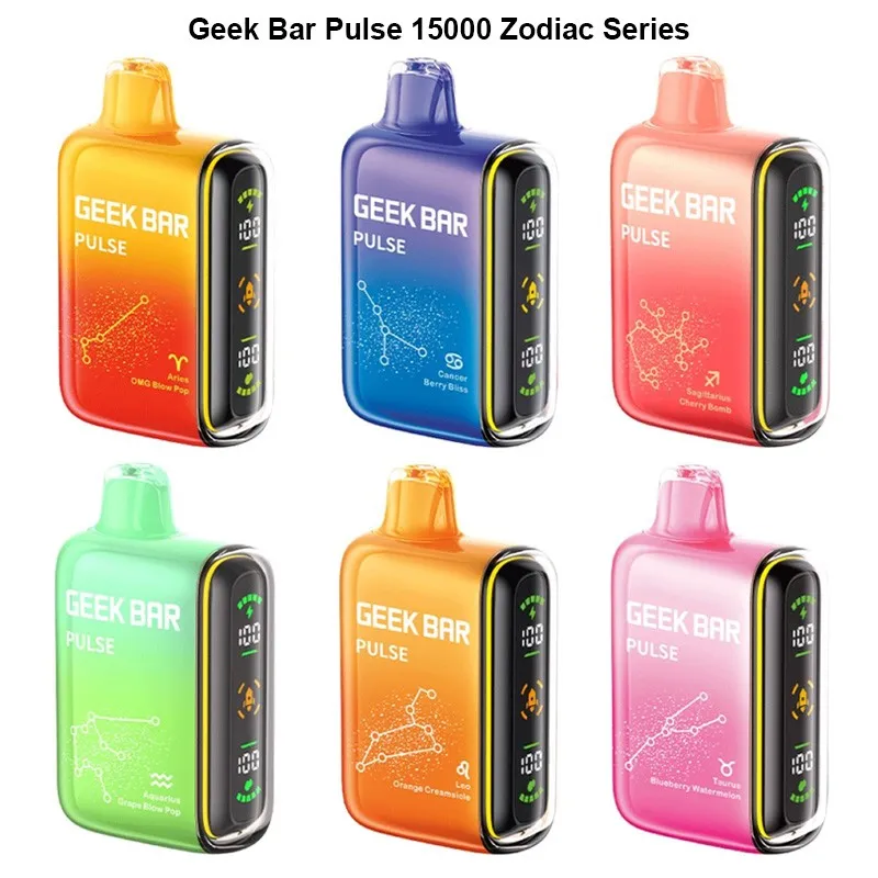 Geek Bar Pulse Zodiac Series Collection