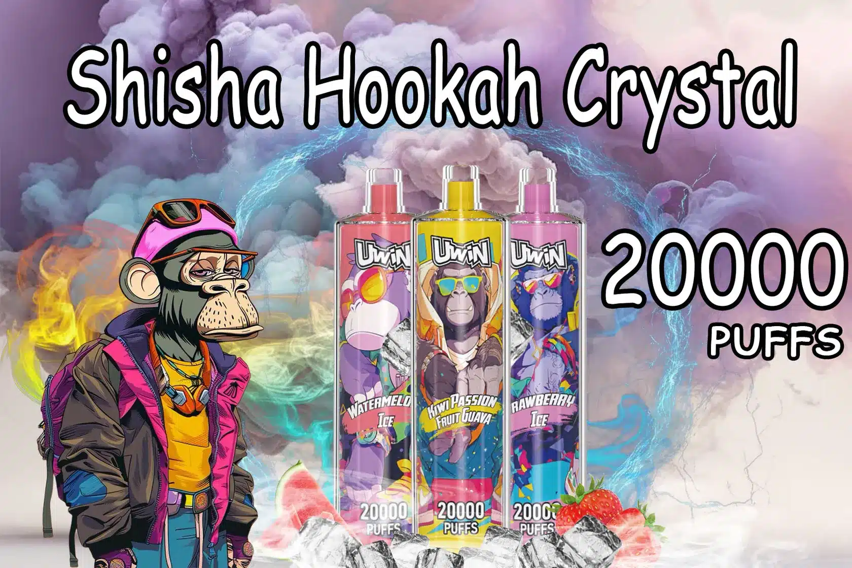 Uwin Crystal 20000 Product Page Screenshot
