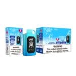 JNRJNR SHISHA Hookah box 20500 puff disposable vapestrawberry raspberry candy