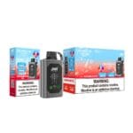 JNRJNR SHISHA Hookah box 20500 puff disposable vapewatermelon ice