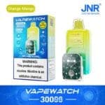 JNRJNR Vape Watch 30000 Puffs Disposable Vapeorange mango