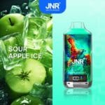 JNRjnr falcon X 18000 puff disposable vapesour apple ice