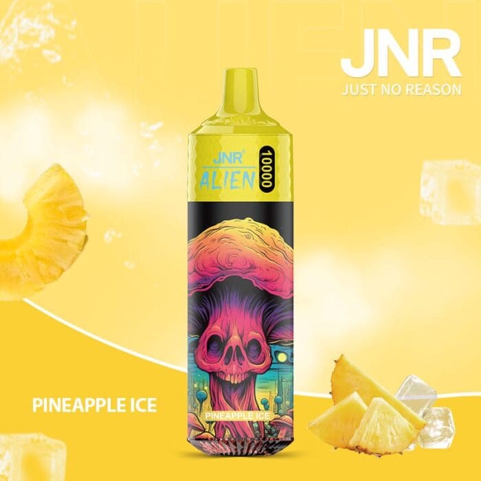 JNRJNR alien 10k puff Disposable Vapepineapple ice 菠萝