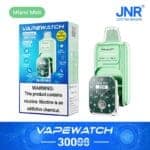 JNRJNR Vape Watch 30000 Puffs Disposable Vapemiami mint