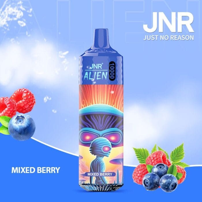 JNRJNR alien 10k puff Disposable Vapemixed berry 混合莓