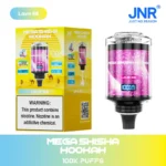 JNRJNR Mega Shisha Hookah 100K Disposable Vape 60mljnr mega shisha hookah k love