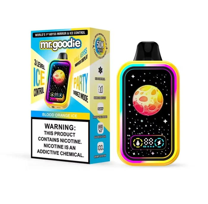 AUTO-DRAFTmr goodie puffs disposable vape pen level ice adjustable with dual mesh coil