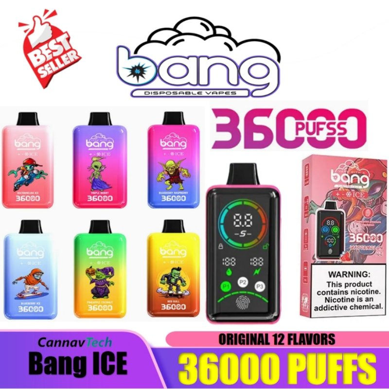 bangkingBang 36000 Puff Fingerprint Vape: Everything You Need to Knownew product k puffs disposable electric cigarette bang ice k vape
