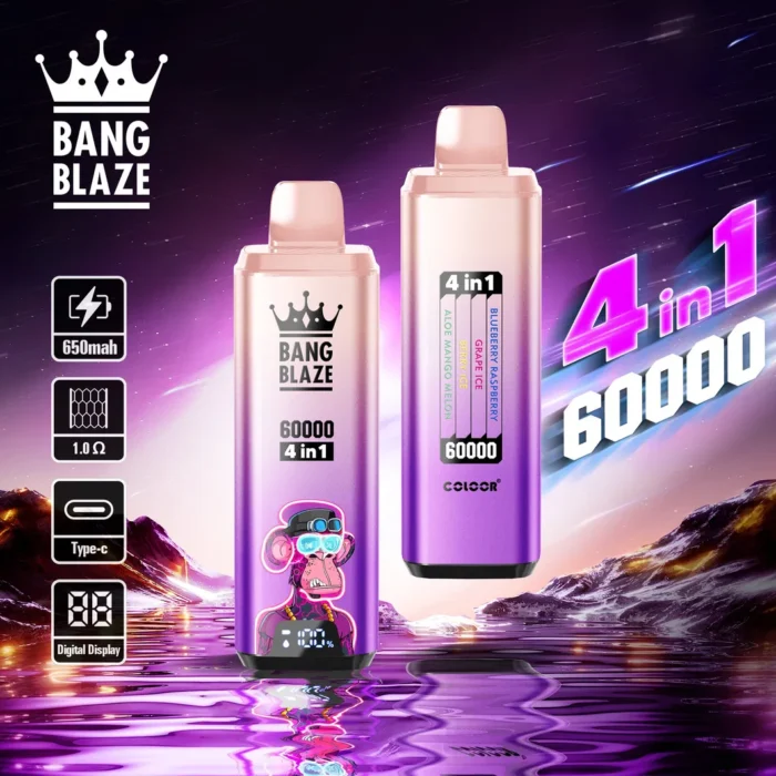 Bang Blaze 60000 Puffs 4-in-1 Vape: Your Ultimate Guide to the Revolutionary Disposable Vapewholesale eu warehouse bangblaze k puffs triple i