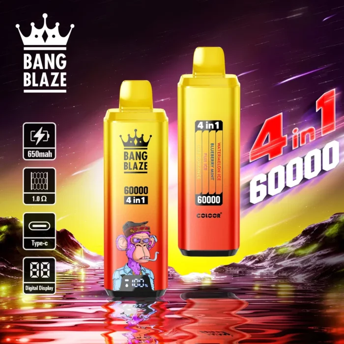 Bang Blaze 60000 Puffs 4-in-1 Vape: Your Ultimate Guide to the Revolutionary Disposable Vapewholesale eu warehouse bangblaze k puffs triple i