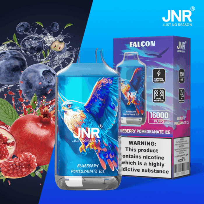JNRDiscover The Ultimate Vaping Experience With Jnr Falcon 16000 Puff Disposable Vapejnr falcon puff disposable vape