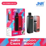 JNRJNR Power Mate 30000 Puffs disposable vapejnr power mate k puff vape watermelon ice