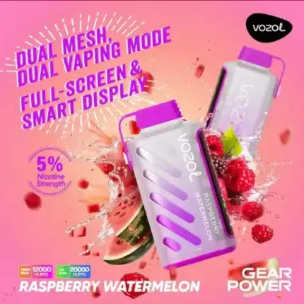 VOZOL Gear Power 20K: The Ultimate 20,000 Puff Disposable Vape Review 2025imgi 555 vozol gear power 20000 puffs smart screen 7 768x768