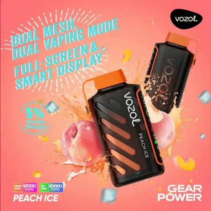 VOZOL Gear Power 20K: The Ultimate 20,000 Puff Disposable Vape Review 2025imgi 592 vozol gear power 20000 puffs smart screen 6 768x768