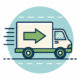 why chose usa stylized graphic of a delivery truck with a focu 1752739450462