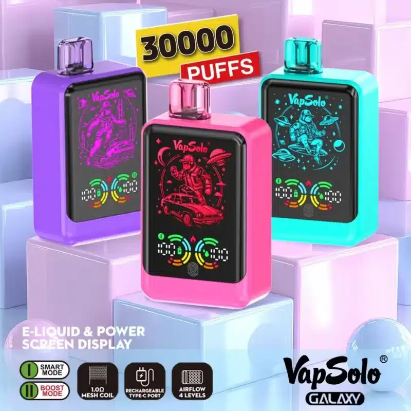 VapsoloVapsolo Galaxy 30K Puff 30000 Puffs Review: The Ultimate Smart Disposable Vape Guide 2025imgi 11 vapsolo galaxy 30000 35000 40000 big puff 20k 15k tornado bang pro 30k eu warehouse smart boost mode vaper digital full screen
