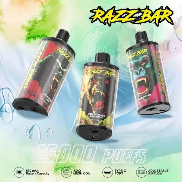 imgi 22 2024 hot seller razz bar 15000 puff disposable vape wholesale mesh coil