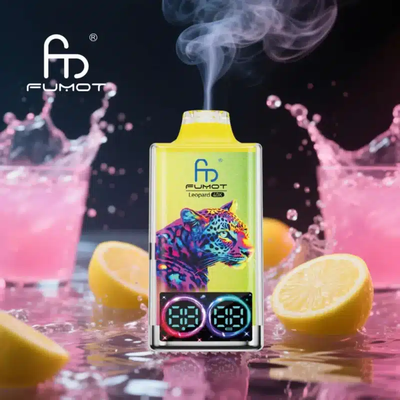 Fumot Leopard 40K Puff Review: Ultimate 40,000 Puff Disposable Vape Guide 2025imgi 253 24h vape fumot leopard 40000 40k puffs pink lemonade 1024x1024