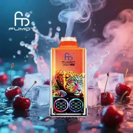 Fumot Leopard 40K Puff Review: Ultimate 40,000 Puff Disposable Vape Guide 2025imgi 337 24h vape fumot leopard 40000 40k puffs cherry ice 1024x1024