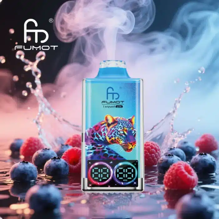 Fumot Leopard 40K Puff Review: Ultimate 40,000 Puff Disposable Vape Guide 2025imgi 351 24h vape fumot leopard 40000 40k puffs blueberry raspberry 1024x1024