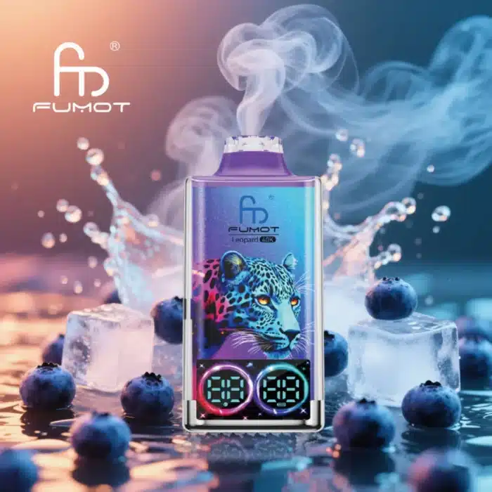 Fumot Leopard 40K Puff Review: Ultimate 40,000 Puff Disposable Vape Guide 2025imgi 365 24h vape fumot leopard 40000 40k puffs blueberry on ice 1024x1024