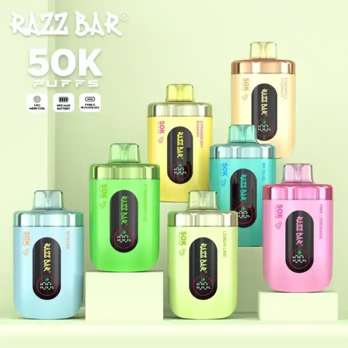 imgi 3 razz bar 45000 puffs 45k smart screen disposable vape 5