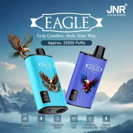 JNR Eagle 23K Puff 23000 Puffs Review: Ultimate Smart Screen Disposable Vape Guide 2025imgi 7 jnr eagle disposable vape 2