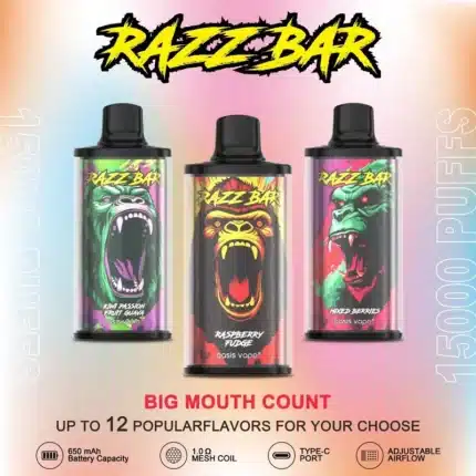 imgi 83 2024 hot seller razz bar 15000 puff disposable vape wholesale mesh coil