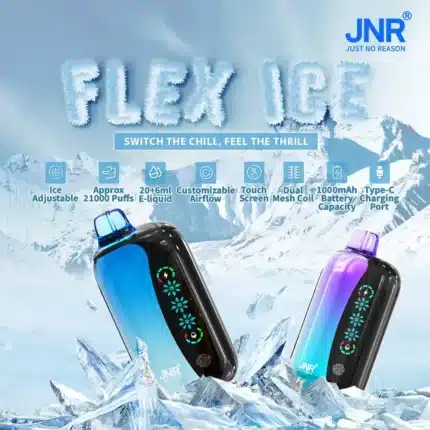 JNRJNR FLEX ICE 21000 Puff 21k Puffs : The Ultimate Smart Disposable Vape Guide (2025)jnr flex ice ajustable smart vape en gros 2