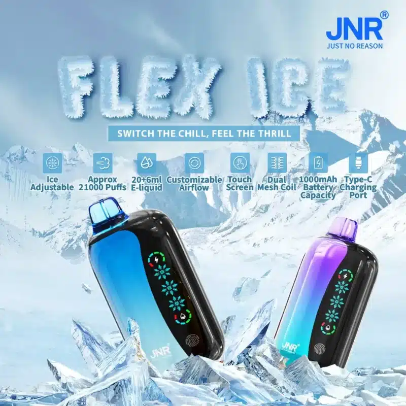 JNRJNR FLEX ICE 21000 Puff 21k Puffs : The Ultimate Smart Disposable Vape Guide (2025)jnr flex ice ajustable smart vape en gros 2